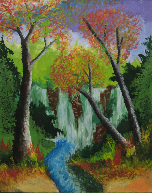 Cores do Amanhecer | 2024 | Acrílico sobre tela | 100 cm x 80 cm

Com pinceladas marcadas e um colorido intenso, a obra destaca a variação de cores que o amanhecer torna visível aos olhos, acalmando a mente, um mecanismo de oxigenação funcionando como uma preparação para mais um dia que se apresenta. As pinceladas expressivas e a mistura intensa de cores revelam uma natureza cheia de energia, sons, cheiros e presença. É uma imagem de contemplação, reconhece a natureza como casa, origem e continuidade.